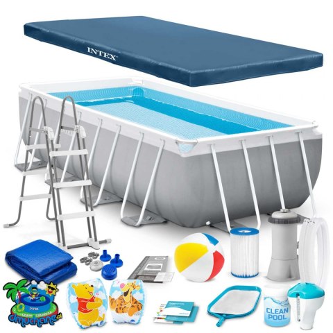 Basen stelażowy 400 x 200 x 122 cm 18w1 INTEX 26790