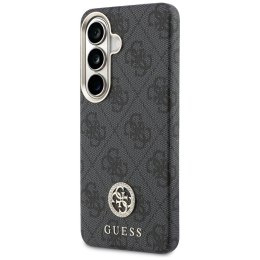 Etui Guess 4G Rhinestone Round Logo MagSafe do Samsung Galaxy S26+ czarny