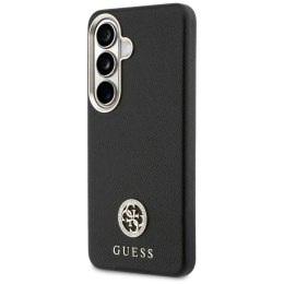 Etui Guess Rhinestone Round Logo MagSafe do Samsung Galaxy S26+ czarny