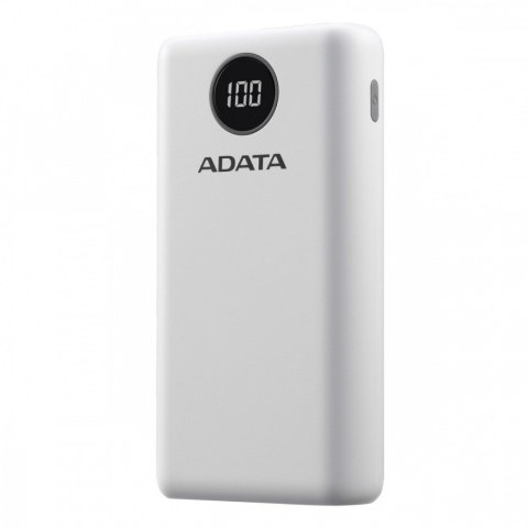 Powerbank P20000QCD 20000mAh Biały QC/PD