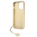 Guess GUHCP13LGF4GBR iPhone 13 Pro / 13 6,1" brązowy/brown hardcase 4G Charms Collection