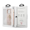 Guess GUHCP13X4GMGPI iPhone 13 Pro Max 6,7" różowy/pink hardcase 4G Big Metal Logo