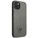 Guess GUHCP13MPSATLG iPhone 13 6,1" srebrny/silver hardcase SaffianoTriangle Logo