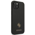 Guess GUHCP13SPS4MK iPhone 13 mini 5,4" czarny/black hardcase Saffiano 4G Small Metal Logo