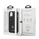 Guess GUHCP13SPS4MK iPhone 13 mini 5,4" czarny/black hardcase Saffiano 4G Small Metal Logo