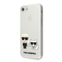 Karl Lagerfeld KLHCI8CKTR iPhone 7/8/SE 2020 / SE 2022 hardcase Transparent Karl & Choupette