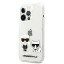 Karl Lagerfeld KLHCP13XCKTR iPhone 13 Pro Max 6,7" hardcase Transparent Karl & Choupette