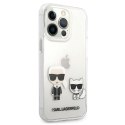 Karl Lagerfeld KLHCP13XCKTR iPhone 13 Pro Max 6,7" hardcase Transparent Karl & Choupette