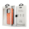 Karl Lagerfeld KLHCP13XPTLO iPhone 13 Pro Max 6,7" hardcase pomarańczowy/orange Perforated Allover