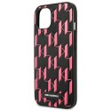 Karl Lagerfeld KLHCP13MMNMP1P iPhone 13 6,1" hardcase różowy/pink Monogram Plaque