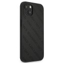 Karl Lagerfeld KLHCP13SPTLK iPhone 13 mini 5,4" hardcase czarny/black Perforated Allover