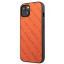 Karl Lagerfeld KLHCP13SPTLO iPhone 13 mini 5,4" hardcase pomarańczowy/orange Perforated Allover