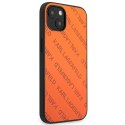 Karl Lagerfeld KLHCP13SPTLO iPhone 13 mini 5,4" hardcase pomarańczowy/orange Perforated Allover