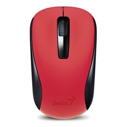 Genius Mysz NX-7005, 1200DPI, 2.4 [GHz], optyczna, 3kl., bezprzewodowa USB, czerwona, AA