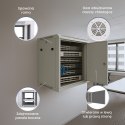 EXTRALINK SZAFA RACK WISZĄCA 6U 600X450 SZARA