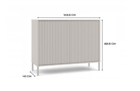 KOMODA KAMARO 2D SLIM KASZMIR