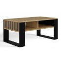 STOLIK KAWOWY MODERN 2P SLIM ARTISAN NOGA CZARNA