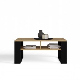 STOLIK KAWOWY MODERN 2P SLIM ARTISAN NOGA CZARNA