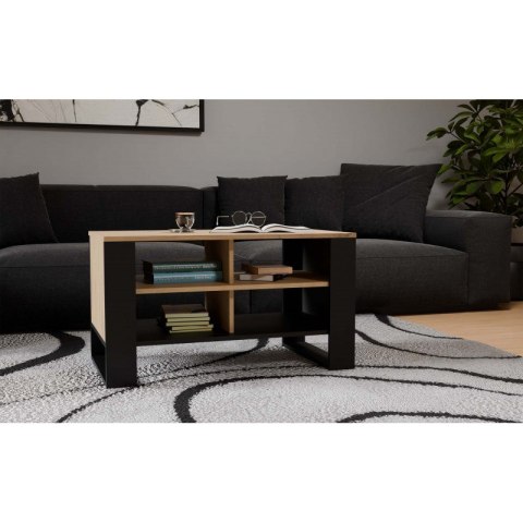 STOLIK KAWOWY MODERN 4P ARTISAN NOGA CZARNA