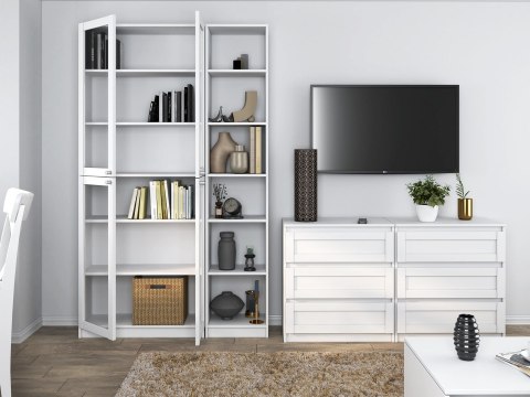 WITRYNA 40CM PAFOS BIAŁA