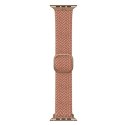 UNIQ pasek Aspen Apple Watch 44/42/45mm Braided różowy/grapefruit pink