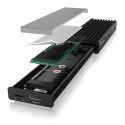 Obudowa IB-1817MCT-C31 NVMe/SATA M.2 2230/2242/2260/2280 Beznarzędziowa