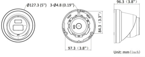 Kamera IP Hikvision DS-2CD23123G2-LIS2UY/SL(2.8mm)