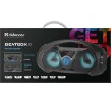 Głośnik Bluetooth Beatbox 10W BT/FM/USB/TF/AUX Kolorowe podświetlenie