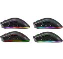 Mysz gamingowa bezprzewodowa Warlock GM-709L Optic RF RGB 2400 dpi 8P