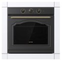 Piekarnik elektryczny GORENJE BOS67371CLB Retro 77 l | termoobieg | grill | HomeMade | kremowy