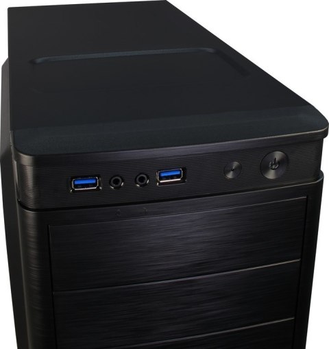 Inter-Tech IT-5905 Midi Tower Czarny