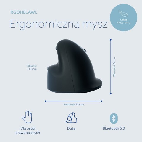 R-Go Tools Ergonomiczna mysz R-Go HE