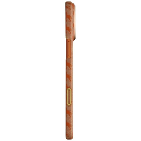 Etui PITAKA Happiness Rides Edge Case MagSafe do iPhone 17 Pro amber
