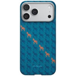 Etui PITAKA Happiness Rides Edge Case MagSafe do iPhone 17 Pro indigo