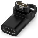 Adapter USB-C MajesticLine do ładowania zegarków Garmin czarny
