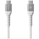 Kabel Spigen EB10010CCA Essential USB-C 100W 1m biały