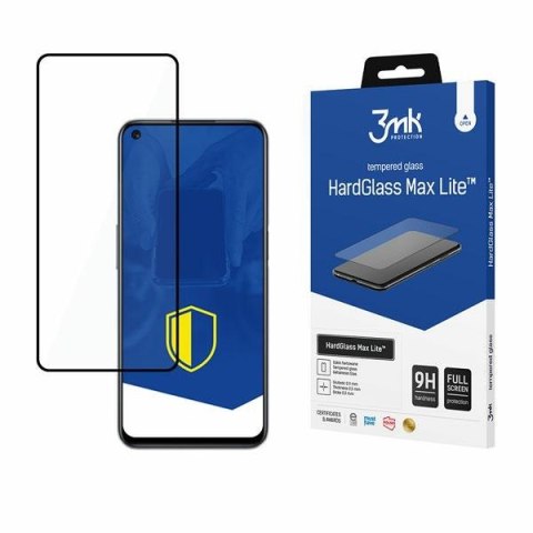 3MK HG Max Lite Realme 9 5G czarny/black