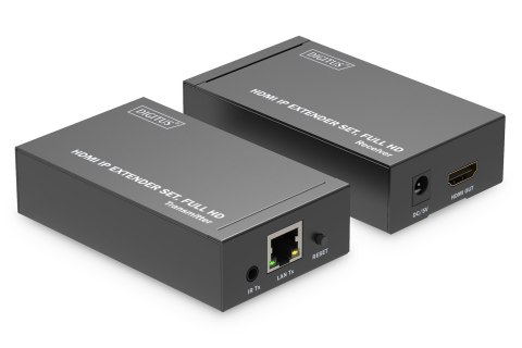 Zestaw extendera HDMI Digitus IP Full HD