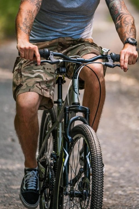 Rower Huffy Extent 26", srebrny (66340W)