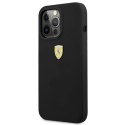 Ferrari FESSIHCP13XBK iPhone 13 Pro Max 6,7" czarny/black hardcase Silicone