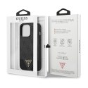 Guess GUHCP13LPU4GHBK iPhone 13 Pro 6,1" szary/grey hardcase 4G Triangle Collection