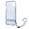 Guess GUHCP13SHTSGSB iPhone 13 mini 5,4" niebieski/blue hardcase Translucent Stap
