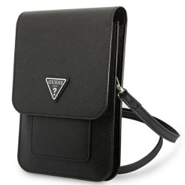 Guess Torebka GUWBSATMBK czarny/black Saffiano Triangle