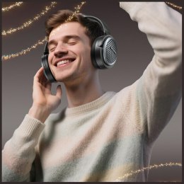 AWEI słuchawki nauszne Bluetooth AT78 ANC czarny/black
