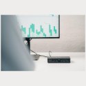 Adapter Verbatim stacja dokująca Pro 15w1 2xHDMI/1xRJ45/4xUSB-A/4xUSB-C/1xSD/1xmicroSD/1xAudio/1xDisplayPort szary 32171