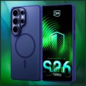 Etui 3MK Smoke MagCase do Samsung Galaxy S26 Ultra niebieski