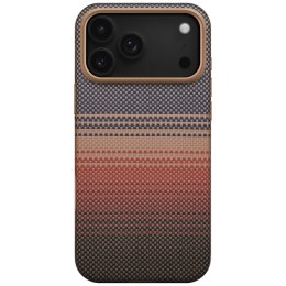 Etui PITAKA Aramid UltraGuard MagSafe do iPhone 17 Pro sunset