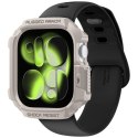 Etui Spigen Rugged Armor Pro do Apple Watch 10 / 11 42mm beżowy