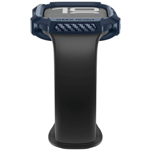 Etui Spigen Rugged Armor V2 do Apple Watch 10 / 11 42mm granatowy