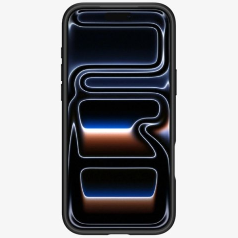 Etui Spigen Ultra Hybrid Mag MagSafe do iPhone 17 Pro Max czarno-pomarańczowy